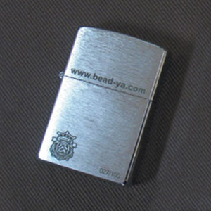 オリジナルZIPPO　シンプル彫り　ニッケル