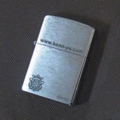 オリジナルZIPPO　シンプル彫り　ニッケル