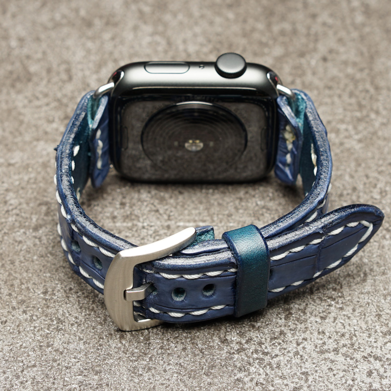 Apple Watch ベルト クロコダイル
