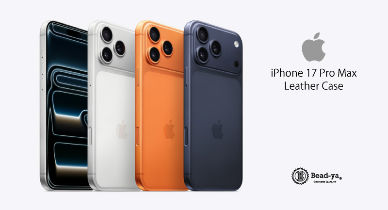 手帳型 iPhone 17 Pro Max用レザーケース